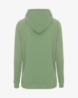 soft unisex hoodie in matcha green