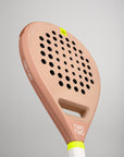 pink padel raquet fromswedish company twotwo