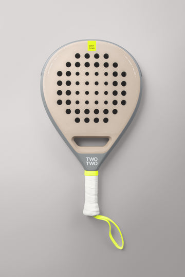 grey padel raquet 