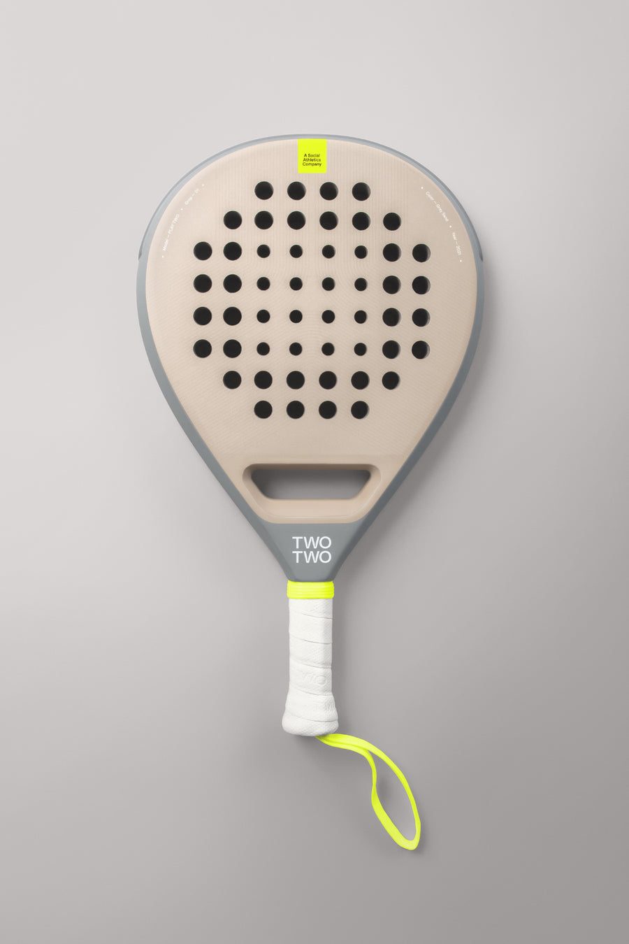 grey padel raquet 