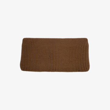 brown merino headband. for sports and everyday