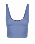 Damska koszulka treningowa bez rękawów. Women's training top without sleeves.