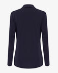 Navy blue Capri Longsleeve Polo