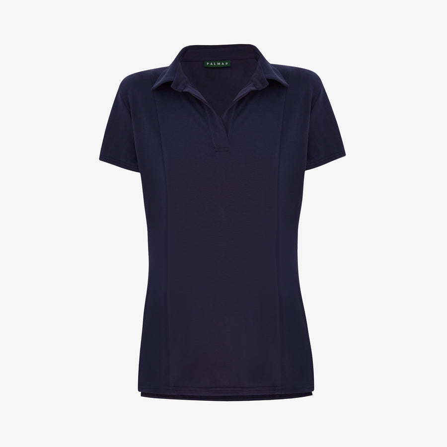 Navy blue Capri Polo